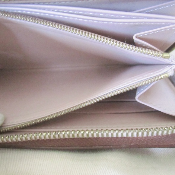 SOLD! Louis Vuitton Vernis Zippy Wallet Mahogany - Picture 7 of 8